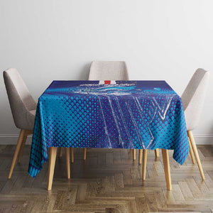 Cape Verde Football Blue Shark Mascot Tablecloth Glory 2026