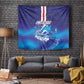 Cape Verde Football Blue Shark Mascot Tapestry Glory 2026