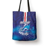 Cape Verde Football Blue Shark Mascot Tote Bag Glory 2026