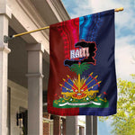 Haiti Coat Of Arms Map Dashiki Garden Flag Vibrant Caribbean Heritage