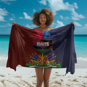 Haiti Coat Of Arms Map Dashiki Sarong Vibrant Caribbean Heritage