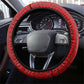 Haiti Coat Of Arms Map Dashiki Steering Wheel Cover Vibrant Caribbean Heritage