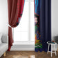 Haiti Coat Of Arms Map Dashiki Window Curtain Vibrant Caribbean Heritage