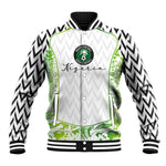 Nigeria National Football Custom Baseball Jacket Blokecore T90 Sporty Style