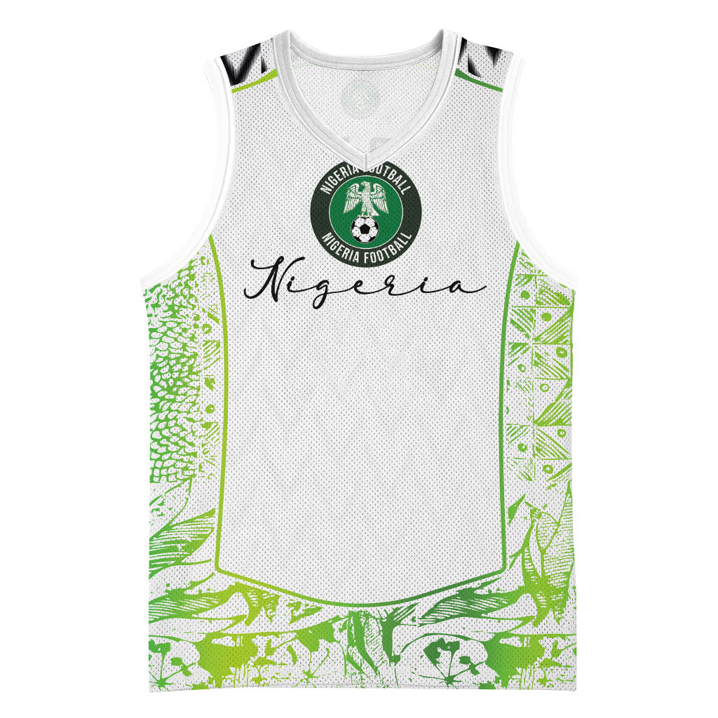 Nigeria National Football Custom Basketball Jersey Blokecore T90 Sporty Style