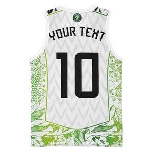 Nigeria National Football Custom Basketball Jersey Blokecore T90 Sporty Style