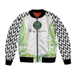 Nigeria National Football Custom Bomber Jacket Blokecore T90 Sporty Style