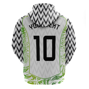 Nigeria National Football Custom Hoodie Blokecore T90 Sporty Style