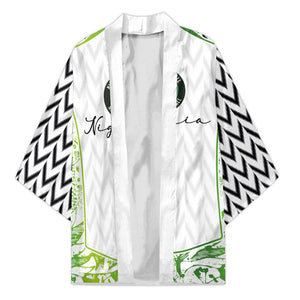 Nigeria National Football Custom Kimono Blokecore T90 Sporty Style