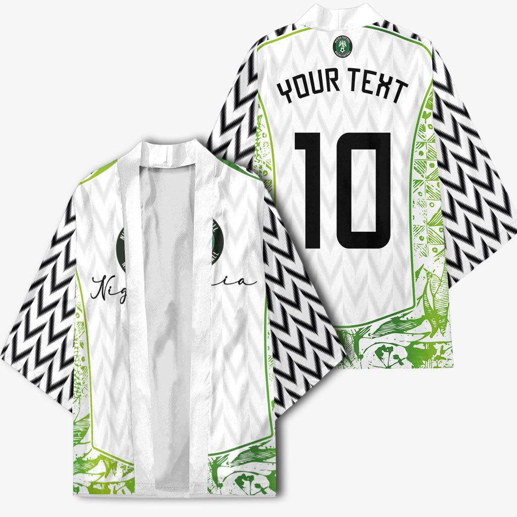 Nigeria National Football Custom Kimono Blokecore T90 Sporty Style