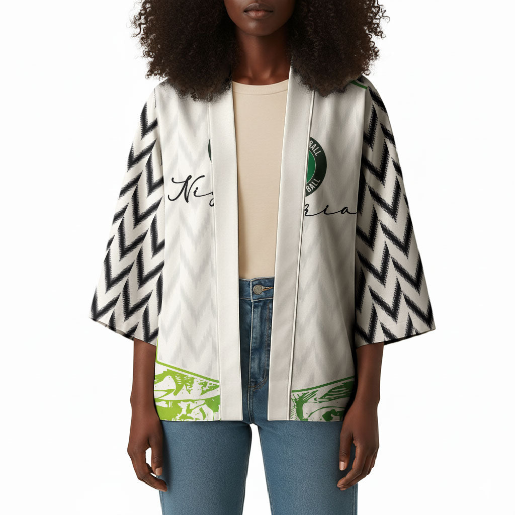 Nigeria National Football Custom Kimono Blokecore T90 Sporty Style