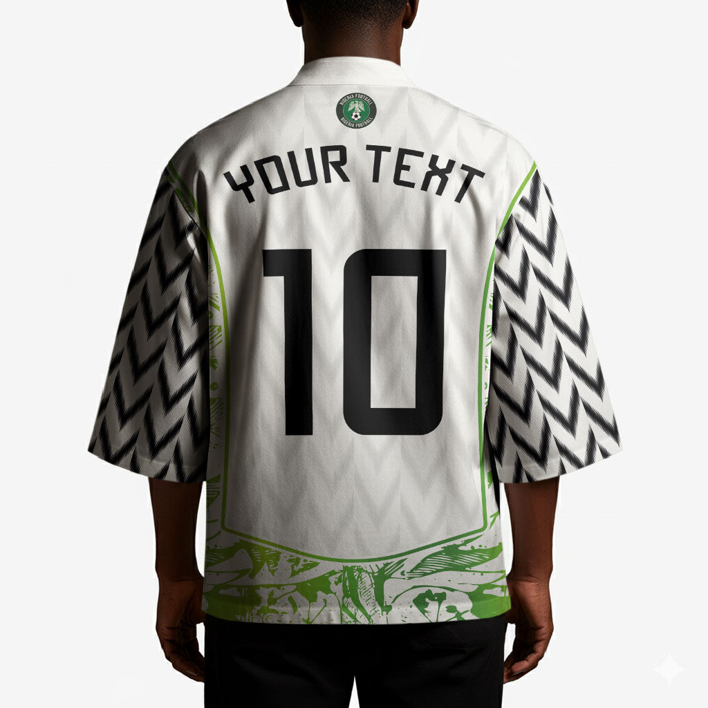Nigeria National Football Custom Kimono Blokecore T90 Sporty Style