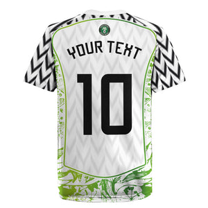 Nigeria National Football Custom Rugby Jersey Blokecore T90 Sporty Style