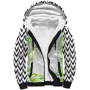 Nigeria National Football Custom Sherpa Hoodie Blokecore T90 Sporty Style