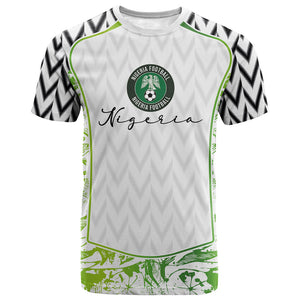Nigeria National Football Custom T shirt Blokecore T90 Sporty Style