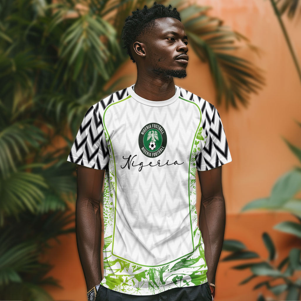 Nigeria National Football Custom T shirt Blokecore T90 Sporty Style