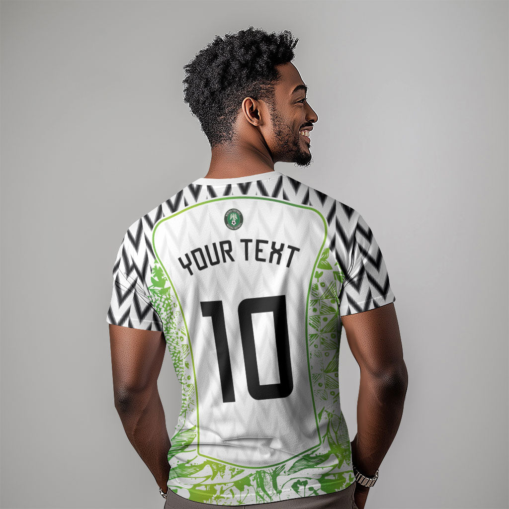 Nigeria National Football Custom T shirt Blokecore T90 Sporty Style