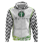 Nigeria National Football Custom Zip Hoodie Blokecore T90 Sporty Style