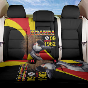 Uganda Independence Day with Crowned Cranes Back Car Seat Cover