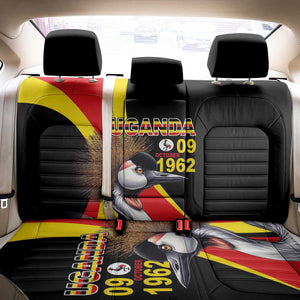 Uganda Independence Day with Crowned Cranes Back Car Seat Cover