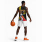 Uganda Independence Day with Crowned Cranes Basketball Jersey LT03