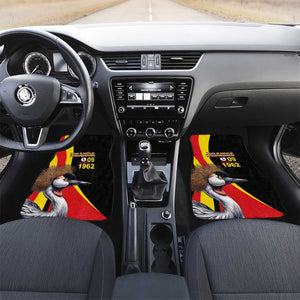 Uganda Independence Day with Crowned Cranes Car Mats