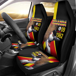 Uganda Independence Day with Crowned Cranes Car Seat Cover