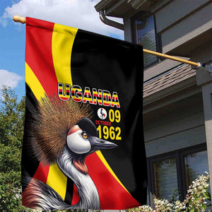 Uganda Independence Day with Crowned Cranes Garden Flag