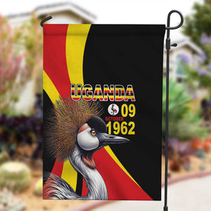 Uganda Independence Day with Crowned Cranes Garden Flag