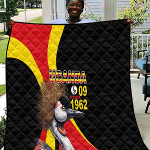 Uganda Independence Day with Crowned Cranes Quilt