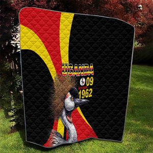 Uganda Independence Day with Crowned Cranes Quilt