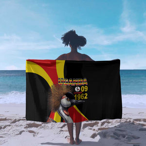 Uganda Independence Day with Crowned Cranes Sarong