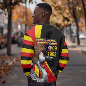 Uganda Independence Day with Crowned Cranes Sweatshirt