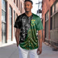 Custom Aotearoa South Africa Rugby Freedom Cup Baseball Jersey Kiwi Warriors Haka with King Protea Symbol - African Pride