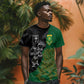 Custom Aotearoa South Africa Rugby Freedom Cup T shirt Kiwi Warriors Haka with King Protea Symbol - African Pride