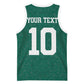 Custom Senegal Football Basketball Jersey Traditional Senegalese Fabric Sporty Style