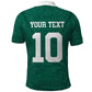 Custom Senegal Football Polo Shirt Traditional Senegalese Fabric Sporty Style