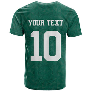 Custom Senegal Football T shirt Traditional Senegalese Fabric Sporty Style
