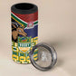 South Africa Rugby 4 in 1 Can Cooler Tumbler Go Bokke-Amabokoboko Spirit - African Pride