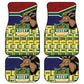 South Africa Rugby Car Mats Go Bokke-Amabokoboko Spirit - African Pride