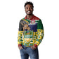 South Africa Rugby Long Sleeve Polo Shirt Go Bokke-Amabokoboko Spirit - African Pride