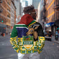 South Africa Rugby Zip Hoodie Go Bokke-Amabokoboko Spirit - African Pride