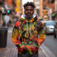 Afro-Jamaican Reggae Legend's Birthday Hoodie One Love Jamaica
