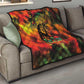 Afro-Jamaican Reggae Legend's Birthday Quilt One Love Jamaica
