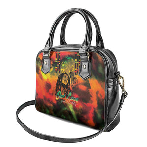 Afro-Jamaican Reggae Legend's Birthday Shoulder Handbag One Love Jamaica