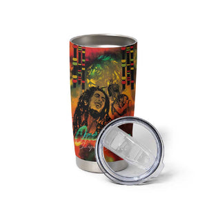 Afro-Jamaican Reggae Legend's Birthday Tumbler Cup One Love Jamaica
