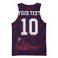 Custom Haiti National Football Basketball Jersey Les Grenadiers Feather Pattern Coat Of Arms Art