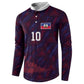Custom Haiti National Football Button Sweatshirt Les Grenadiers Feather Pattern Coat Of Arms Art