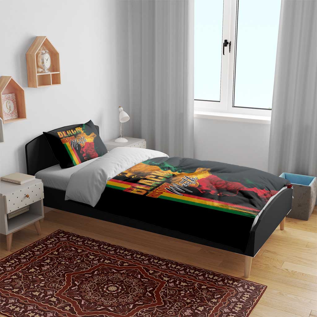 Afro - Black History Month Bedding Set Black Soul - I'm Black Every Month