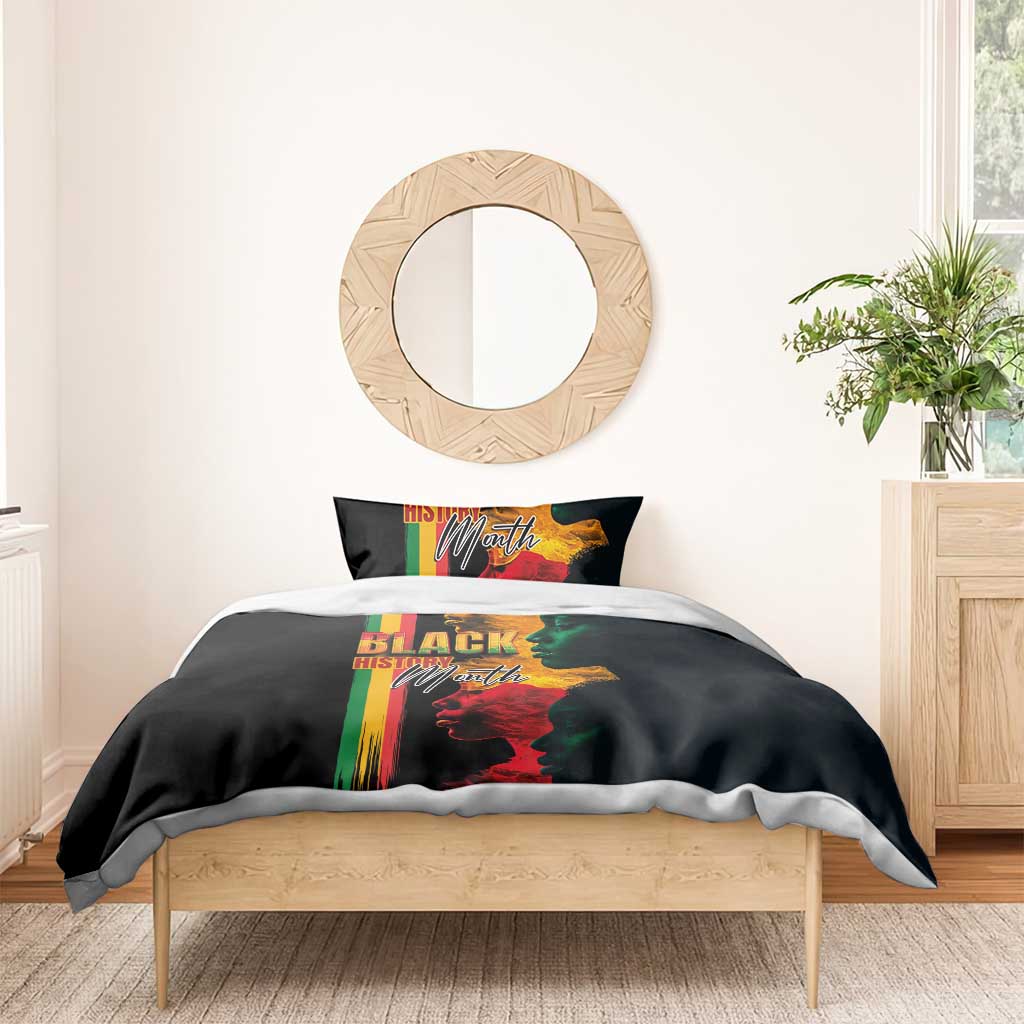 Afro - Black History Month Bedding Set Black Soul - I'm Black Every Month